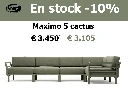 Ensemble Maximo 5 Cactus/timo sunbrella (en stock)
