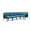 Ensemble Komodo 5 coussins sunbrella    