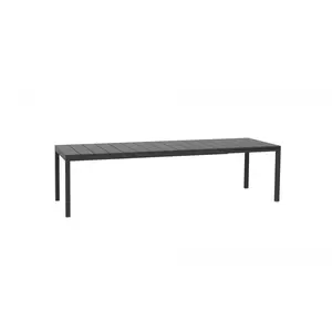 Table Rio extensible 210-280x100 cm anthracite