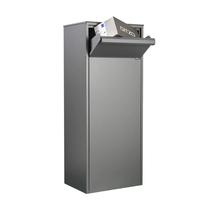 Boîte aux lettres Allux 800 colis anthracite ouverture arrière