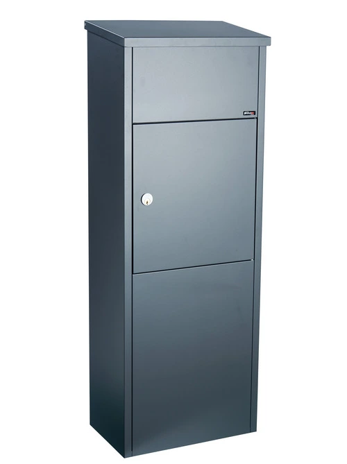 Boîte aux lettres Allux 600 colis anthracite ouverture avant  