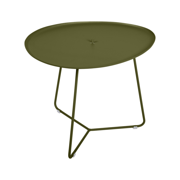 Table basse ovale 55x44,5 cm
