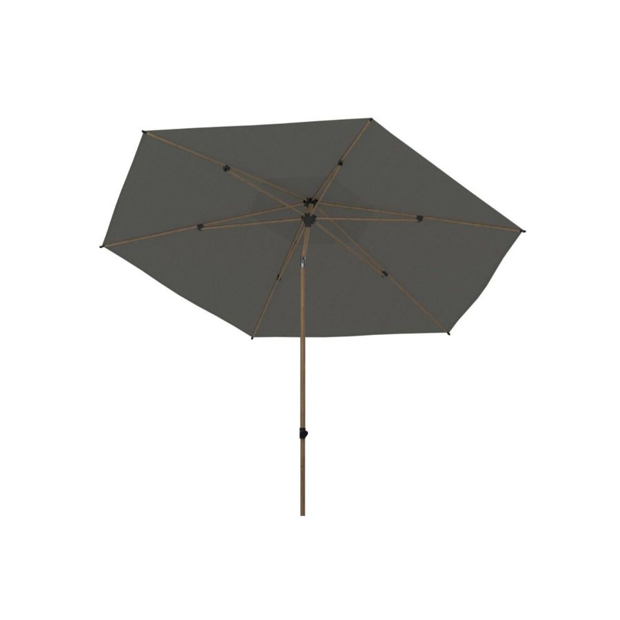 Parasol Azzurro woodlook 3 m