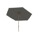 Parasol Azzurro woodlook 3 m