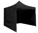 Tonnelle pliante noire 3x3 m