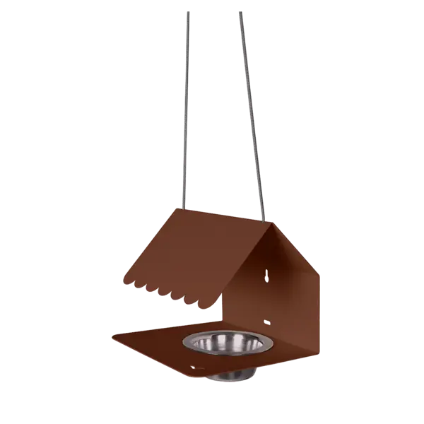 Mangeoire Picoti ocre rouge  