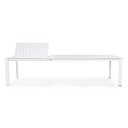 Table Konnor 200-300x110 cm blanche