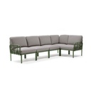 Ensemble Komodo 5 coussin grigio