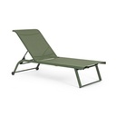 Lit de soleil Taylor vert herbe