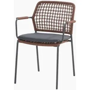 Lot de 4 fauteuils Barista terra