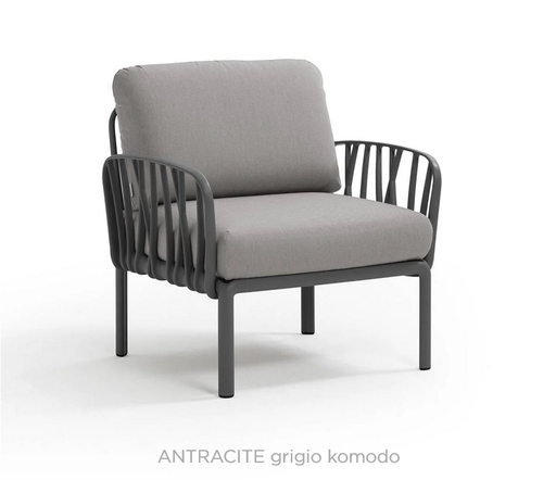 Komodo 1 place avec accoudoirs