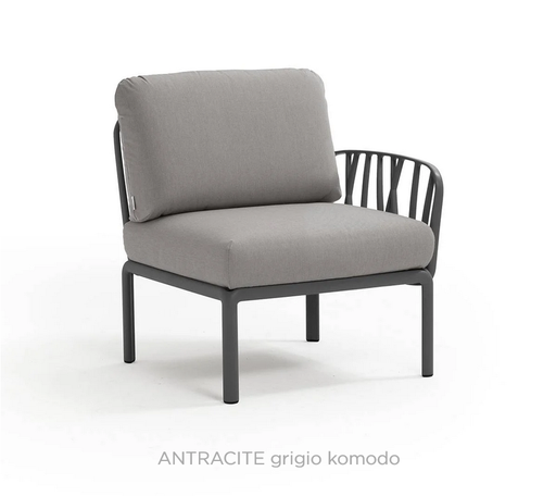 Komodo 1 place avec 1 accoudoir 