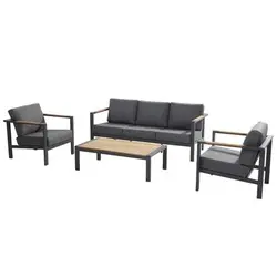 Ensemble Ginger 3 places + 2 fauteuil 1 place + 1 table basse