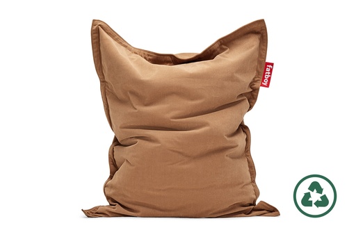 Pouf original slim recycled cord teddybear