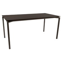 Table CALVI en FENIX 160x80 cm coloris Tonka