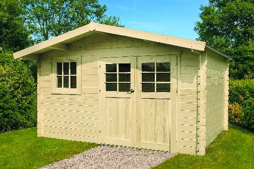 Abri de jardin LINZ S8965-1traité autoclave 390x390cm