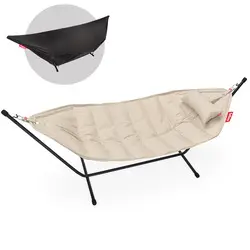 Hamac Superb Deluxe sahara avec coussin et housse de protection    