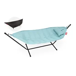 Hamac Superb Deluxe pacific blue avec coussin et housse de protection    