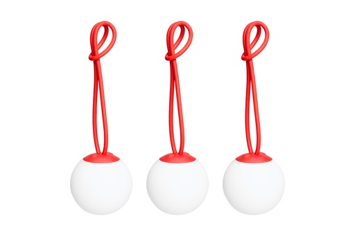 Bolleke mini set de 3 rouge