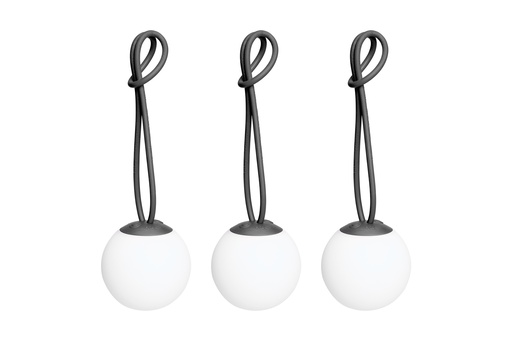 Bolleke mini set de 3 anthracite