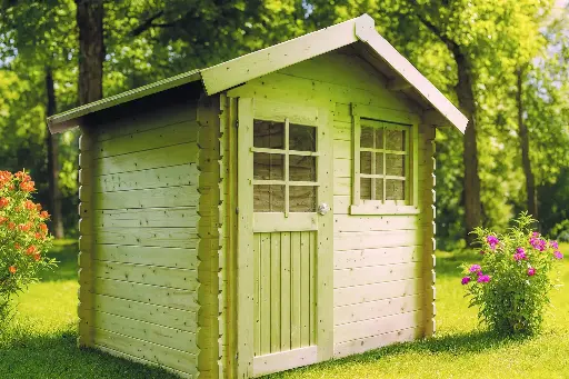 Abri de jardin LAVAL traité S815-1 240x200 cm