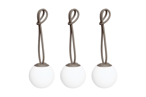 Bolleke mini set de 3 taupe