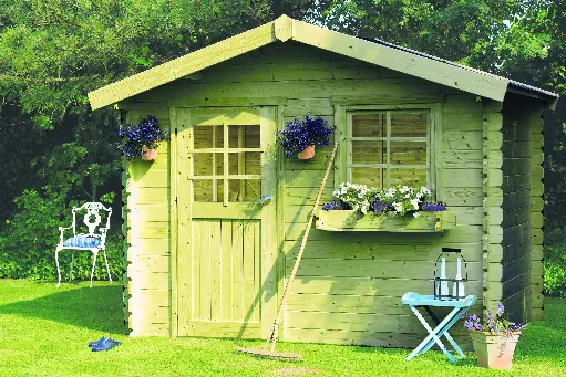 Abri de jardin SOLOGNE traité S877-1 300x300 cm