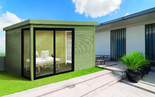 Abri de jardin SEDA traité S8770-1 300x300 cm