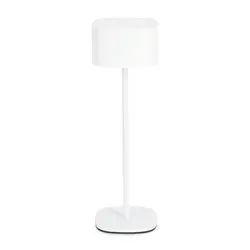 Lampe de table Naimi blanc 