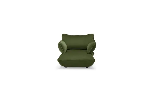 Sumo Loveseat velvet reycled vert