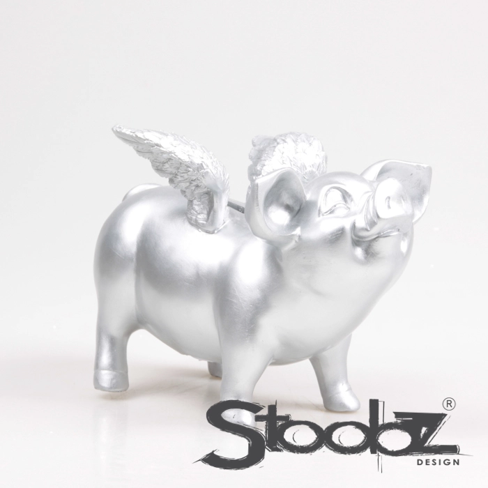 Cochon ailé tirelire 