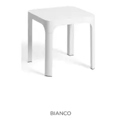 Table basse net 40 bianco