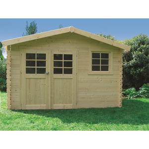 Abri de jardin CHIMAY traité 360x300 cm