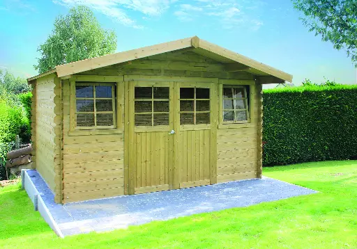 Abri de jardin DOLE S8384-1 traité 390x300 cm