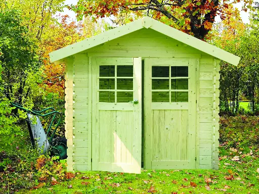 Abri de jardin LANNION traité S8306-1 300x300 cm