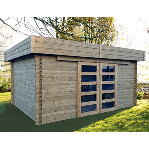 Abri de jardin VIBORG traité 420x330 cm