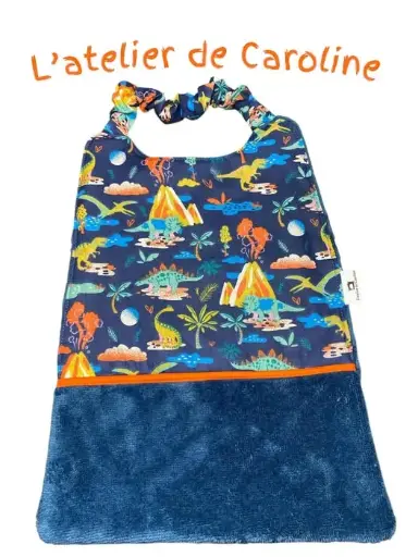 Bavoir avec élastique  