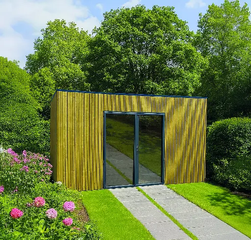 Abri de jardin Nisa traité S8705-1 400x300 cm