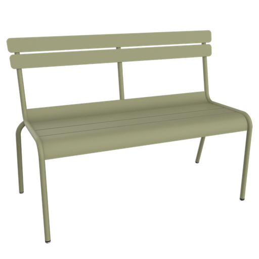 Banc Luxembourg à dossier 2/3 places
