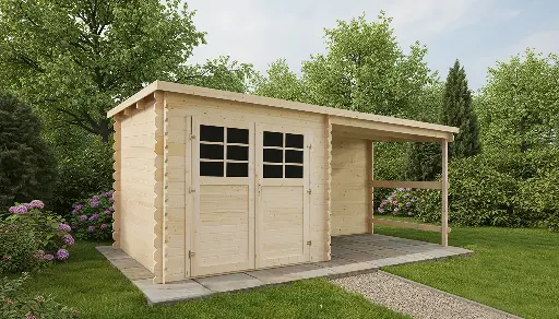 Abri de jardin P88915 240+300x240 cm