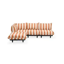 Salon Paletti set Large orange/crème