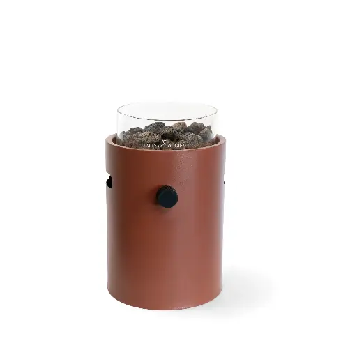 Cheminée de table Lumi coral red