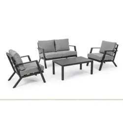 Salon aluminium anthracite 