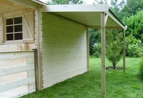 Bûcher pour abri bois