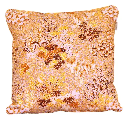 Coussin déco outdoor bouquet sauvage 44x44 cm 