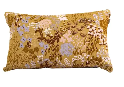 Coussin déco outdoor bouquet sauvage 68x44 cm  