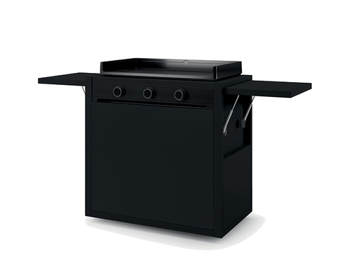 Plancha Modern 75 + meuble roulettes 