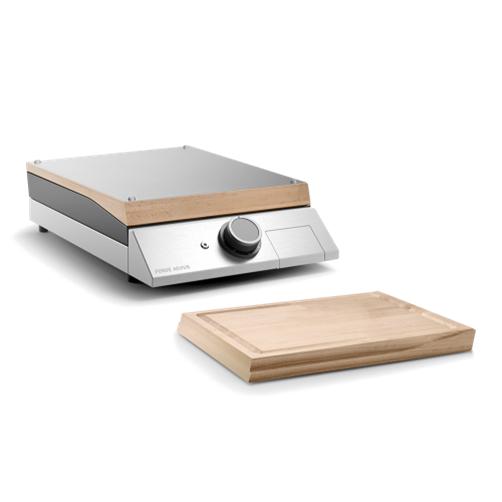 Plancha domestic inox + capot
