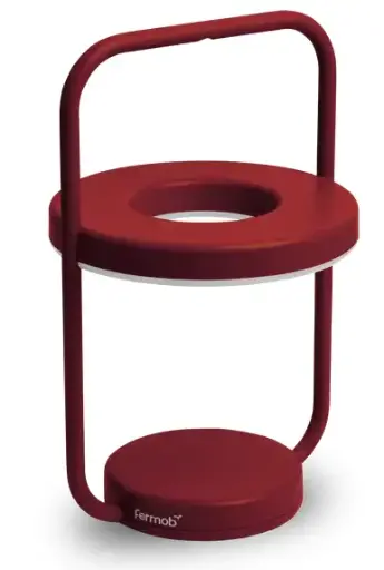 Lampe Ulli monochrome Piment
