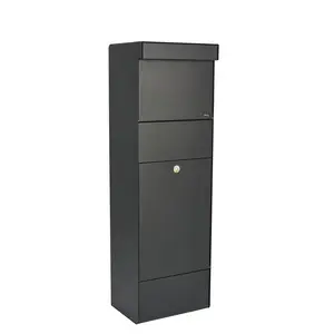 Boîte aux lettres Allux Grundform colis noire